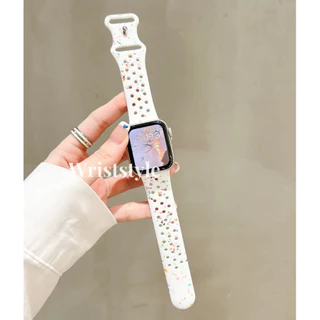 Huawei Watch Fit 5/4 Multicolored dots สายซิลิโคนสําหรับ Huawei Fit5pro สร้อยข้อมือสําหรับ Fit4/3 อุปกรณ์เสริมสมาร์ทวอทช์กีฬา band