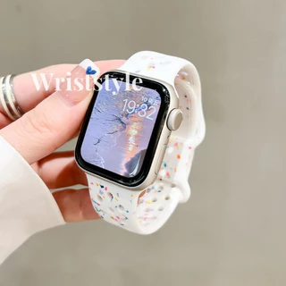 Huawei Watch Fit 5/4 Multicolored dots สายซิลิโคนสําหรับ Huawei Fit5pro สร้อยข้อมือสําหรับ Fit4/3 อุปกรณ์เสริมสมาร์ทวอทช์กีฬา band