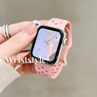 Huawei Watch Fit 5/4 Multicolored dots สายซิลิโคนสําหรับ Huawei Fit5pro สร้อยข้อมือสําหรับ Fit4/3 อุปกรณ์เสริมสมาร์ทวอทช์กีฬา band