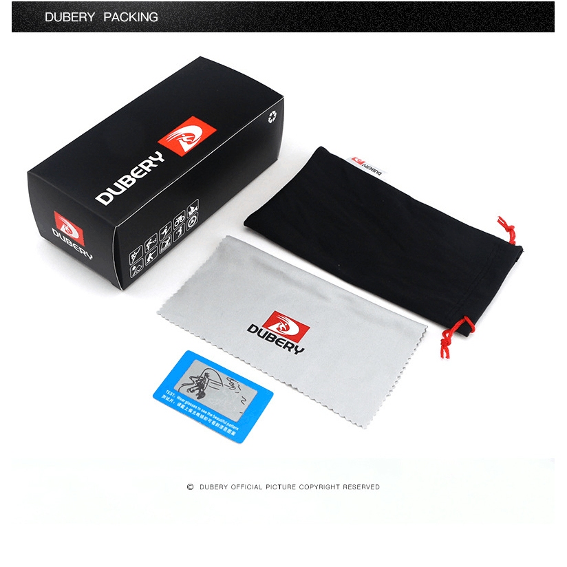 Dubery แว่นกันแดดแฟชั่นกลางแจ้งโพลาไรซ์ไม้ - รูปที่ 4