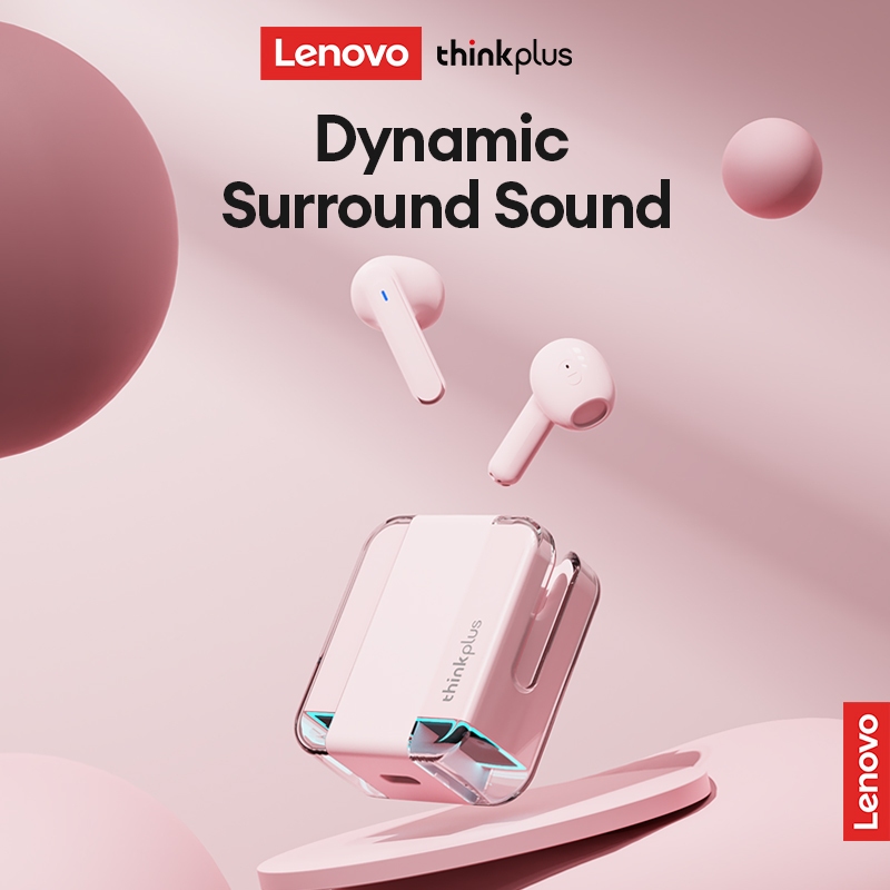 Lenovo LP51 TWS หูฟังไร้สายบลูทูธไฮไฟสเตอริโอกีฬาลดเสียงรบกวนพร้อมไมโครโฟนบลูทูธ 5.4