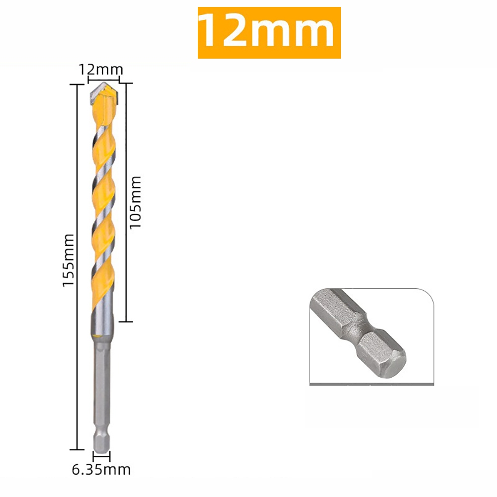 BERT🇹🇭｜ดอกสว่าน เจาะเหล็ก ดอกเจาะอเนกประสงค์  ดอกสว่านคาร์ไบด์ เจาะปูน กระเบื้อง เซรามิก เจาะไม้ เจาะกระจก - รูปที่ 5