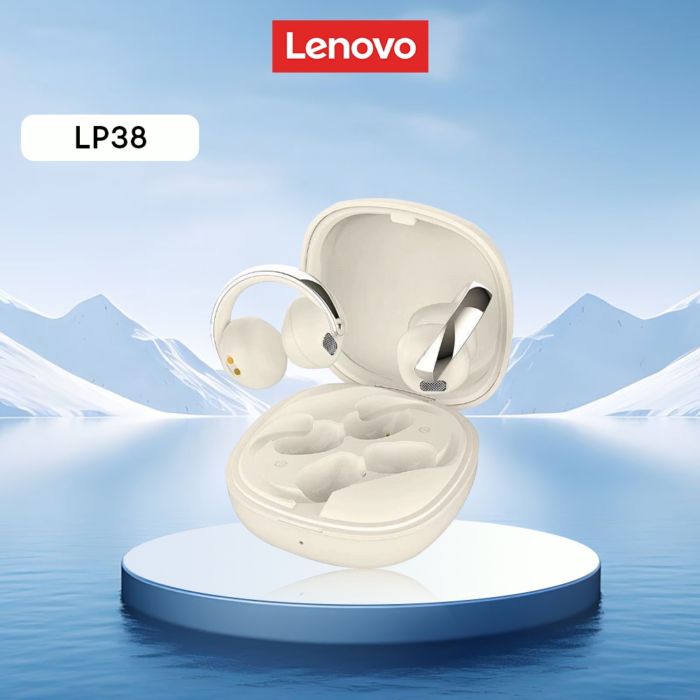 Lenovo LP38 หูฟังไร้สายบลูทูธหูฟัง Hd โทรอัจฉริยะสัมผัสชุดหูฟังสเตอริโอลดเสียงรบกวนสําหรับเล่นเกม