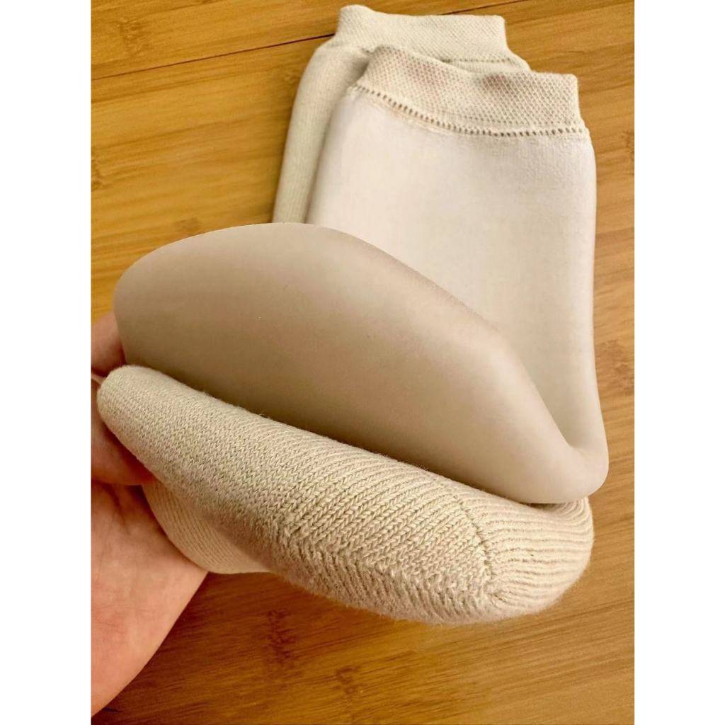 PROTEGAT ถุงเท้าตอขาเจลซิลิโคน (นิ่ม Shore a 5-10) ขาเทียม . ขาเทียมระดับใต้เข่า Silicone liner cover Prosthetic