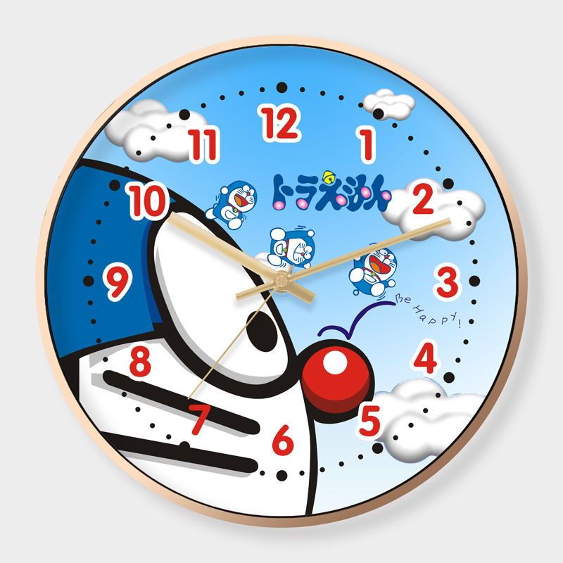 โดราเอมอนนาฬิกาแขวน35/30/25/20ซมนาฬิกาควอตซ์เด็กห้องนอนห้องนั่งเล่นแขวนนาฬิกาการ์ตูนใบ้นาฬิกาญี่ปุ่นรอบนาฬิกาเด็กตกแต่งห้องนอน - รูปที่ 4
