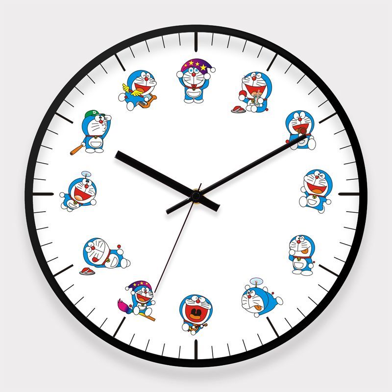 โดราเอมอนนาฬิกาแขวน35/30/25/20ซมนาฬิกาควอตซ์เด็กห้องนอนห้องนั่งเล่นแขวนนาฬิกาการ์ตูนใบ้นาฬิกาญี่ปุ่นรอบนาฬิกาเด็กตกแต่งห้องนอน - รูปที่ 3