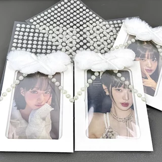 Qiao คุณภาพสูงคริสตัลมุก DIY สติกเกอร์อะคริลิคตกแต่งกาวในตัวสําหรับความงามและงานแต่งงาน