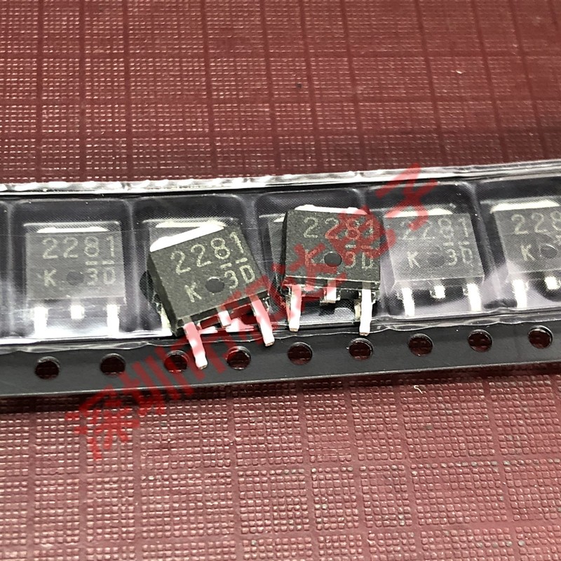 K2281 2SK2281 3L2U DE3L20U D2210 AOD2210 IXTY1R4N120P NCEP40P80K 1-5PCS TO-252 การประกันคุณภาพ MOSFE