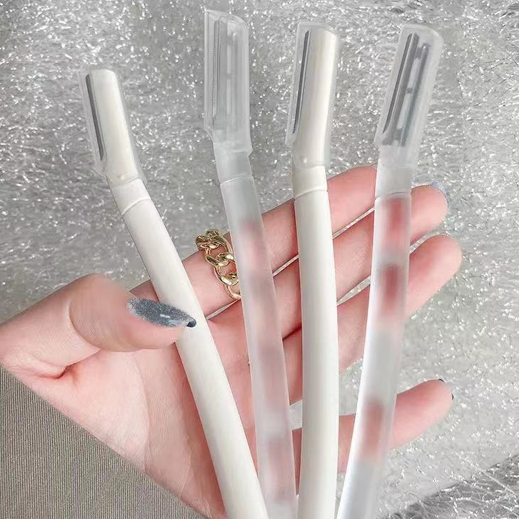 เมีดโกนกันคิ้ว ที่กันคิ้ว อุปกรณ์ตกแต่งคิ้ว ป้องกันรอยขีดข่ว 1 ชิ้น เหมาะสำหรับผู้เริ่มต้น