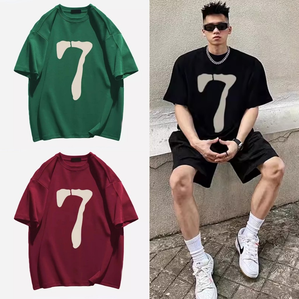 อเมริกันย้อนยุคสไตล์กีฬาแขนสั้นเสื้อยืดn0.7ผู้ชายฤดูร้อนเสื้อพิมพ์ดิจิตอล โอ เวอร์ไซส์ หลวมคู่ถนนสวมใส่ด้านบนแนวโน้มร้อน2024