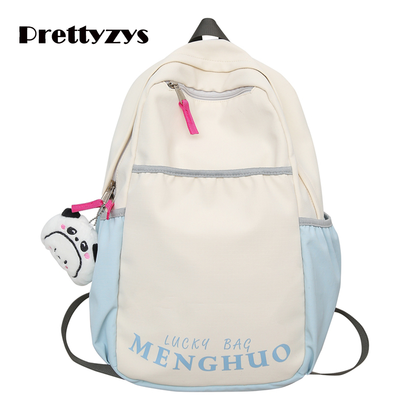 Backpack Prettyzys 2024 Korean Large capacity School Bag Travel Mini Bagpack For Teenage Girl