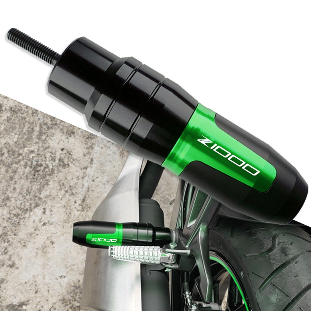 Kawasaki Z1000 Z1000SX Z 1000 แผ่นรองกันกระแทกท่อไอเสีย Guard Slider กรอบ Slider Crash Anti Fall เครื่องยนต์ Protector