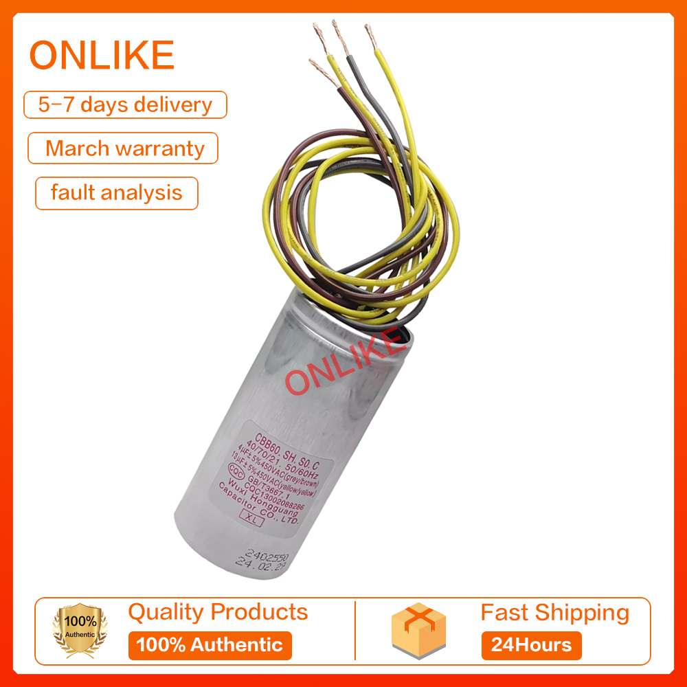 (ต้นฉบับ 100%) EST708 / EST7015 SHARP 4UF 10UF 2IN1 SPIN WASH CAPACITOR เครื่องซักผ้า KAPASITOR SHAR