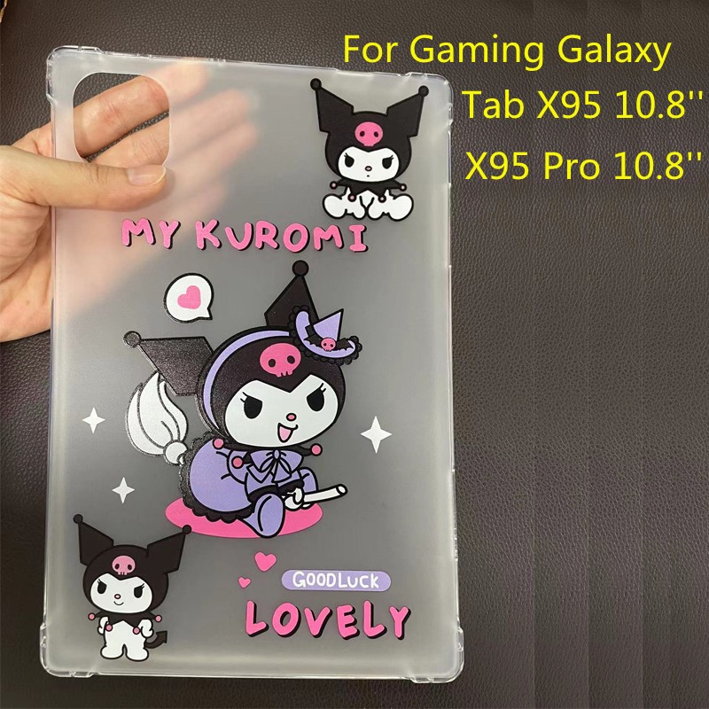 สําหรับเล่นเกม Galaxy Tab X95 Pro แท็บเล็ตพีซี 10.8 นิ้วเคส TPU โปร่งใสสําหรับ Galaxy X95 10.8 นุ่มก