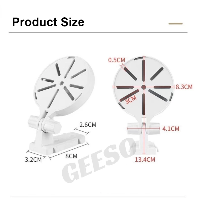 GEESO ตัวยึดกล้องวงจรปิด แบบไม่ต้องเจาะผนัง สําหรับ XIAOMI EZVIZ LECHENG TP 360 CCTV Holder Stand thumbnail 10