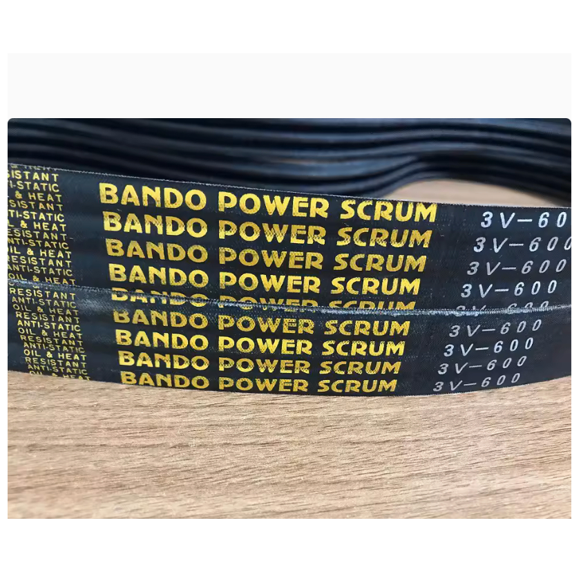 Bando POWER SCRUM สายพานข้อต่อพัดลมทาวเวอร์ระบายความร้อน 3V-600/3V-630/3V-670 Sakto