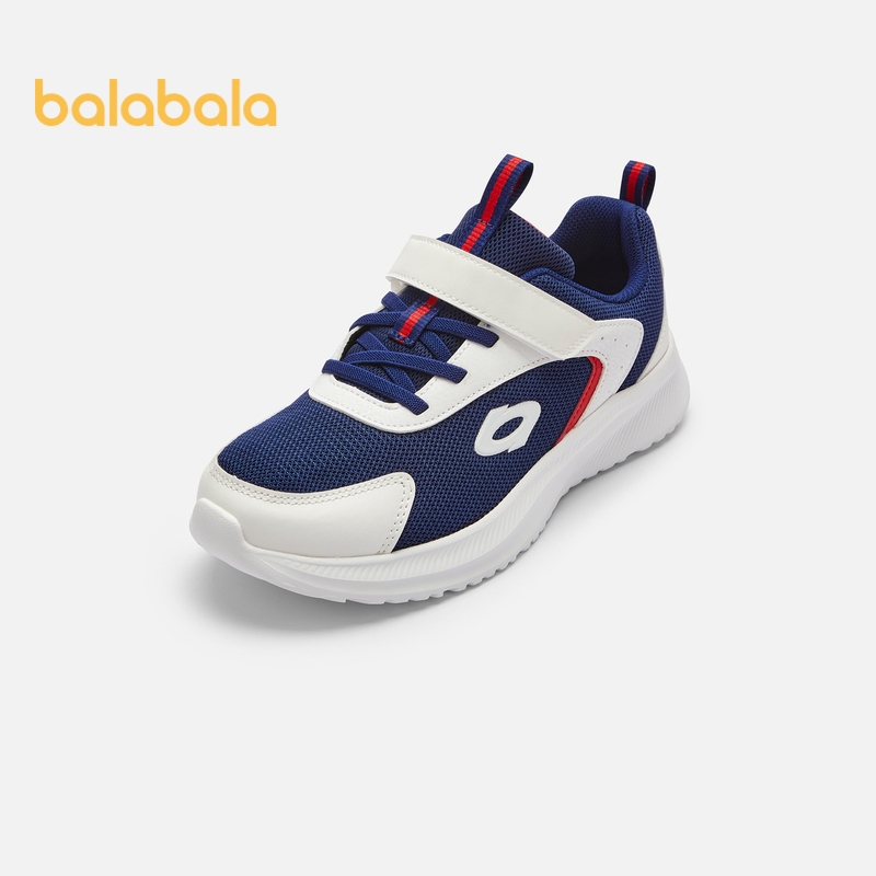 Balabala รองเท้าเด็กเด็กกีฬารองเท้าสําหรับชายและหญิงตาข่ายขนาดใหญ่ Breathable 2024 รองเท้าใหม่ Daddy รองเท้าน้ํา