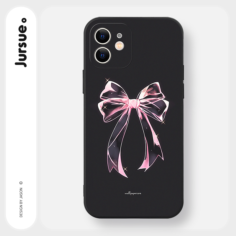 JURSUE เคสไอโฟน เคสซิลิโคนนุ่มกันกระแทกน่ารักตลก เคสโทรศัพท์ for iPhone 16 15 14 13 12 11 Pro Max SE 2020 X XR XS 8 7 Plus พลัส Y5340Q