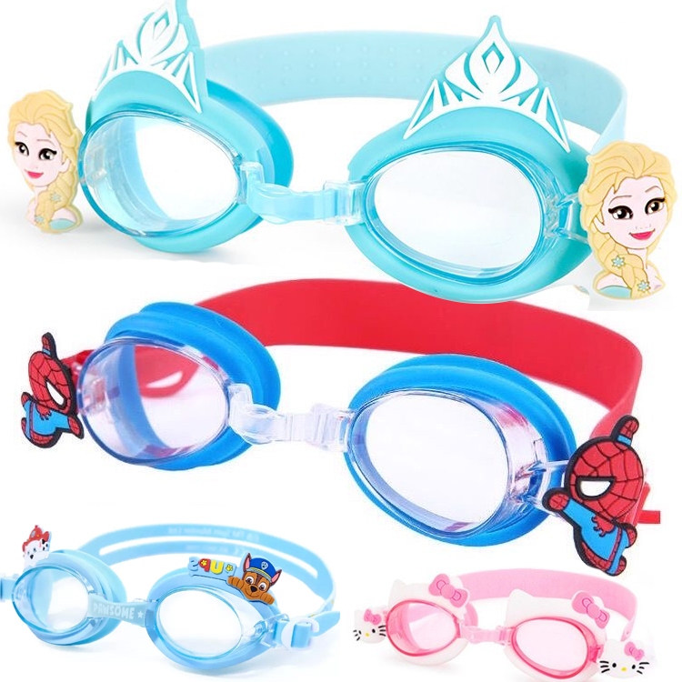 PAW Patrol แว่นตาว่ายน้ำเด็ก​ แว่นตาว่ายน้ำสำหรับ​เด็ก​ พร้อมส่ง​ (แถมกล่อง+ยางอุดหู) ป้องกันฝ้าและป้องกันUV