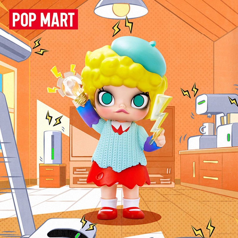 พร้อมส่ง ของแท้ POPMART Molly MY INSTANT SUPERPOWER Series Blind Box สําหรับเป็นของขวัญวันเกิด