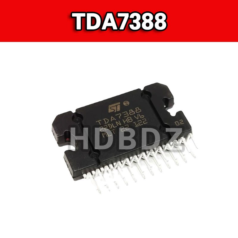 TDA7388 ZIP-25 เครื่องขยายเสียงรถยนต์ AB ประเภทเครื่องขยายเสียงชิป IC