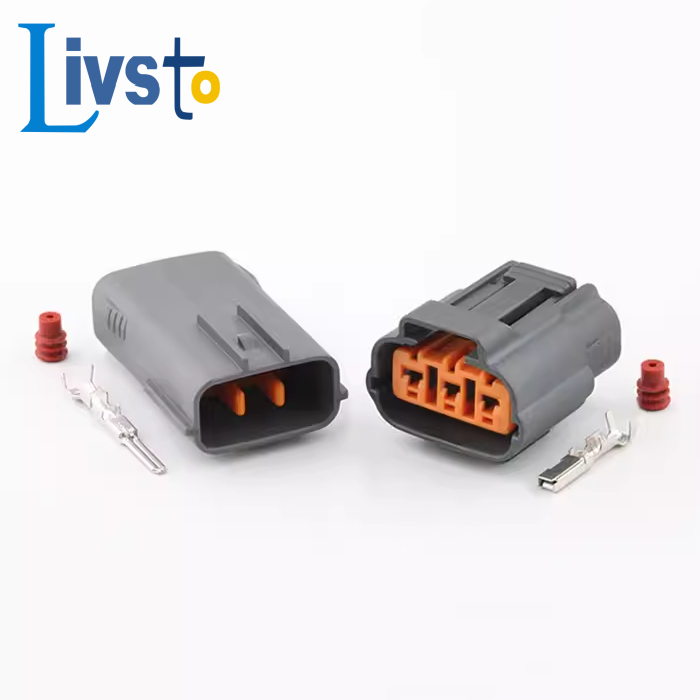 1 ชุด 3 ขา 6195-0009/6195-0012 dl 090 หญิงชาย Sumitomo เซ็นเซอร์กันน้ําเชื่อมต่อสายสําหรับ nissan ma