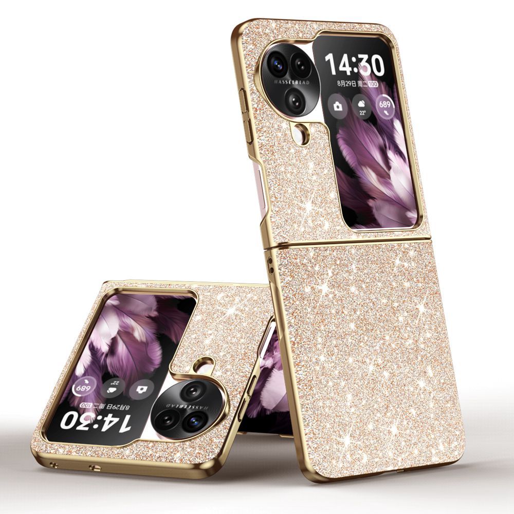 เคสแวววาว OPPO Find N2 Flip N3 Flip Case N2Flip N3Flip Blingbling Cover พร้อมไฟฟ้า