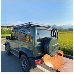 ใหม่ JIMNY JB74 JIMNY อุปกรณ์เสริมดัดแปลงฝาครอบยางประตูด้านหลังฝาครอบยางอะไหล่2019-2024 ราคา ถูกที่สุด ดีลบีเคเค แกลเลอรีภาพที่ 8