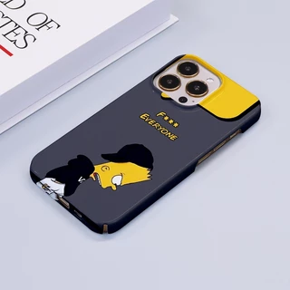 Simpsonสําหรับiphone 15 14 13 12 11 Pro Max X XR Xs Max 8 7 6s Plus SE 2020 Brightก๋วยเตี๋ยวสี่ขนมปังกล้องป้องกันกันกระแทกฝาหลังเคสโทรศัพท์gmub