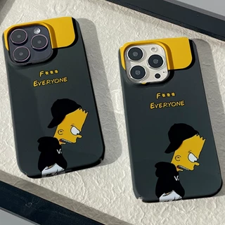 Simpsonสําหรับiphone 15 14 13 12 11 Pro Max X XR Xs Max 8 7 6s Plus SE 2020 Brightก๋วยเตี๋ยวสี่ขนมปังกล้องป้องกันกันกระแทกฝาหลังเคสโทรศัพท์gmub