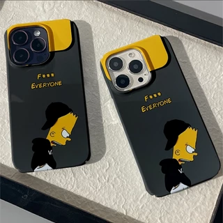 Simpsonสําหรับiphone 15 14 13 12 11 Pro Max X XR Xs Max 8 7 6s Plus SE 2020 Brightก๋วยเตี๋ยวสี่ขนมปังกล้องป้องกันกันกระแทกฝาหลังเคสโทรศัพท์gmub