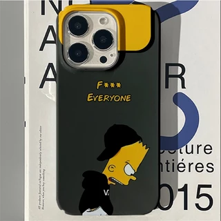 Simpsonสําหรับiphone 15 14 13 12 11 Pro Max X XR Xs Max 8 7 6s Plus SE 2020 Brightก๋วยเตี๋ยวสี่ขนมปังกล้องป้องกันกันกระแทกฝาหลังเคสโทรศัพท์gmub