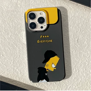 Simpsonสําหรับiphone 15 14 13 12 11 Pro Max X XR Xs Max 8 7 6s Plus SE 2020 Brightก๋วยเตี๋ยวสี่ขนมปังกล้องป้องกันกันกระแทกฝาหลังเคสโทรศัพท์gmub