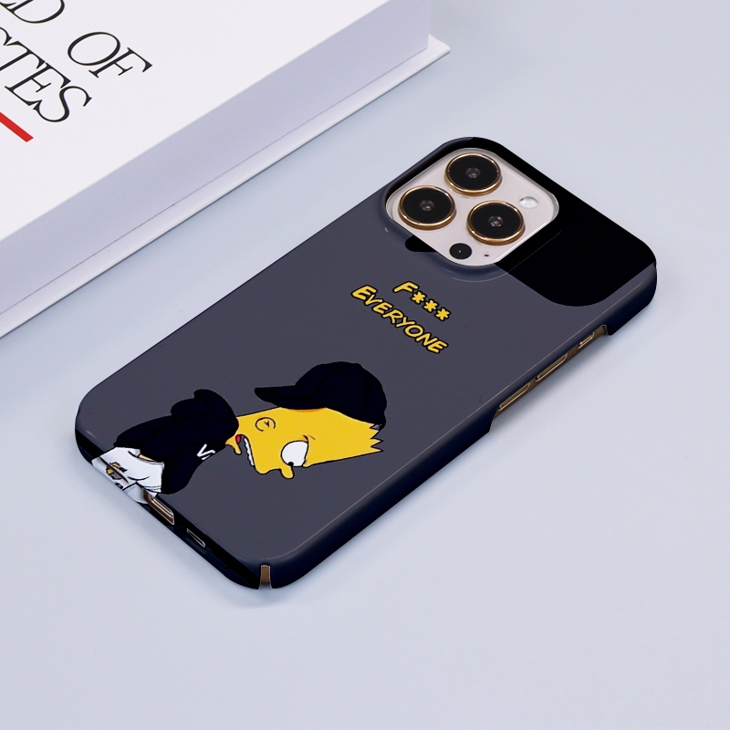 Simpsonสําหรับiphone 15 14 13 12 11 Pro Max X XR Xs Max 8 7 6s Plus SE 2020 Brightก๋วยเตี๋ยวสี่ขนมปังกล้องป้องกันกันกระแทกฝาหลังเคสโทรศัพท์kddk