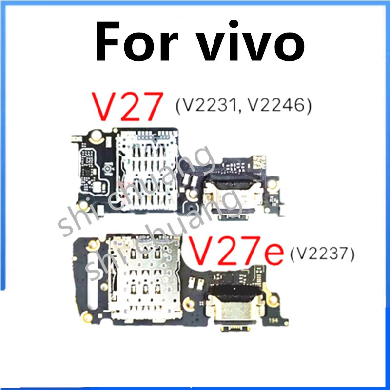 แท่นชาร์จสําหรับ vivo V27 V27e พอร์ต USB เปลี่ยน V2231 V2246 V2237