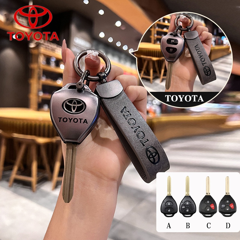 Tpu ฝาครอบกุญแจรถสําหรับ Toyota Vios/Yaris/Vitz/Commuter/ Vios(PH)/Vigo/Innova /Fortuner key Case Keyless Smart Entry key