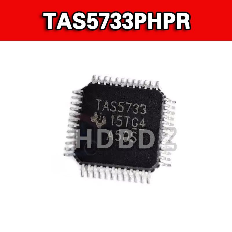 TAS5710PHPR  TAS5733PHPR  TAS5710 TAS5733 QFP48 เครื่องขยายเสียง IC SMD