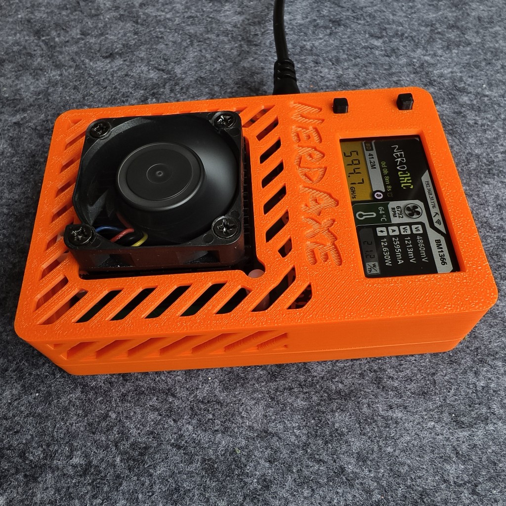 Nerdaxe Bitaxe Ultra BM1366 ชิป ASIC 500Gh/s ชุดจอแสดงผล Lilygo Bitcoin ASIC Micro Miner Solo Lotter