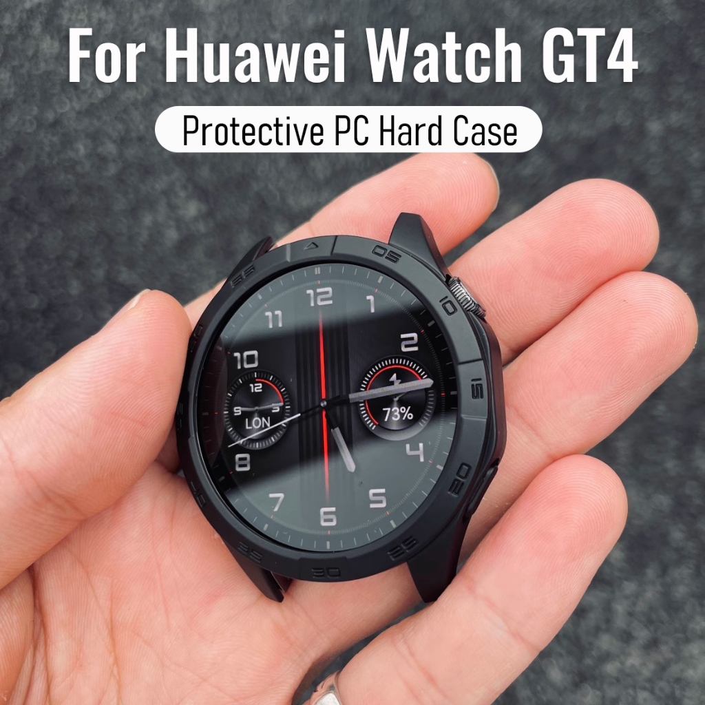 กรณียาก พีซี สําหรับหัวเว่ยนาฬิกา GT4 46มิลลิเมตรป้องกันเต็มปกกรอบป้องกันกรณีเชลล์สําหรับหัวเว่ย GT4 46มิลลิเมตรกันชนอุปก