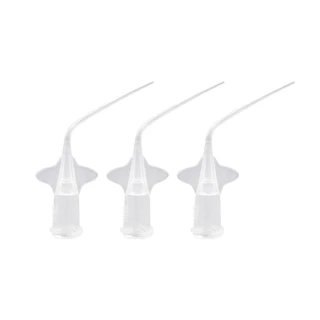 50 ชิ้น/กล่องทันตกรรมชลประทานเคล็ดลับ Root Canal Washing เคล็ดลับพลาสติกแบบใช้แล้วทิ้ง Conveying หัววัสดุทันตกรรม