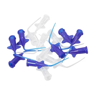 50 ชิ้น/กล่องทันตกรรมชลประทานเคล็ดลับ Root Canal Washing เคล็ดลับพลาสติกแบบใช้แล้วทิ้ง Conveying หัววัสดุทันตกรรม