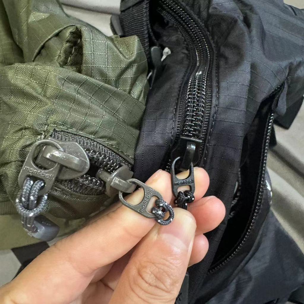 Montbell Pocketable Light กระเป๋าสะพายปฏิบัติ Ultra-Lightweight Messenger กระเป๋าพับเก็บกลางแจ้งกันน้ํา 70D ไนลอน Tear-Resistant ผ้ายูรีเทนเคลือบ All-Match ไหล่เดียวผู้ชายผู้หญิงคู่