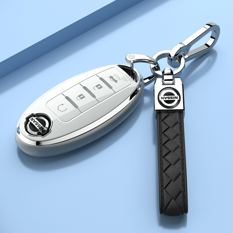 มาใหม่!สําหรับ Nissan 2/3/4 ปุ่มใหม่ TPU รถ Remote Key สําหรับ Nissan Teana/X-Trail/Juke/Kicks/Altima/March/Tiida ฝาครอบอุปกรณ์เสริม