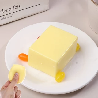 ซ้ายสร้างสรรค์จําลองนึ่งเค้กช้า Rebound Pinch Dpression Vent ของเล่น Squish ช้า Rising บรรเทาความเครียดของเล่นสําหรับของขวัญเด็ก