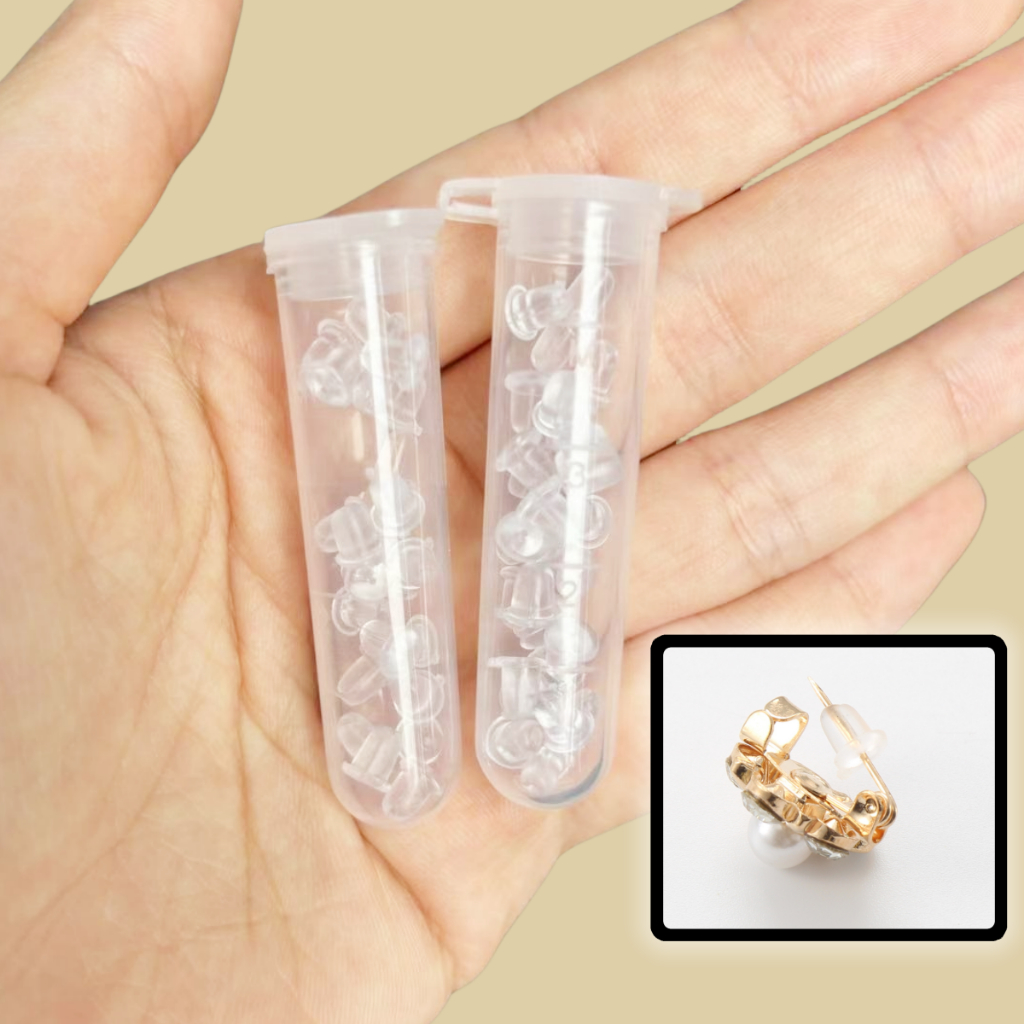 15 ชิ้น/หลอด pin stopper kerrongsang tudung pin ผ้าคลุมไหล่ความปลอดภัย pin stopper