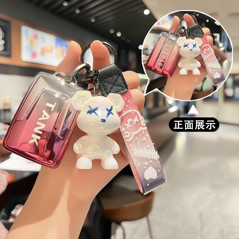 เคสรีโมตกุญแจรถยนต์ TPU สําหรับ Great Wall GWM WEY TANK 300 500 Tank300 Tank500 2021 ของแต่งรถยนต์ พ