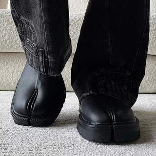 รองเท้า สําหรับผู้ชายและผู้หญิง หนังคลาสสิก ลําลอง Unisex ดีไซน์สบาย