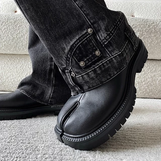 รองเท้า สําหรับผู้ชายและผู้หญิง หนังคลาสสิก ลําลอง Unisex ดีไซน์สบาย