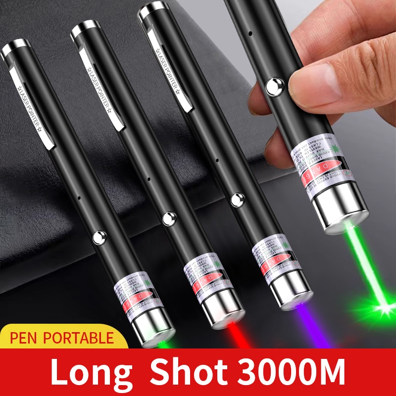 Smiling Shark 1955 Laser Pointer USB ชาร์จ Super Long Range Laser mini สะดวก เลเซอร์สีแดง สีม่วง และสีเขียว รายวัน ห้องเรียน ประชุม เล่นแมว