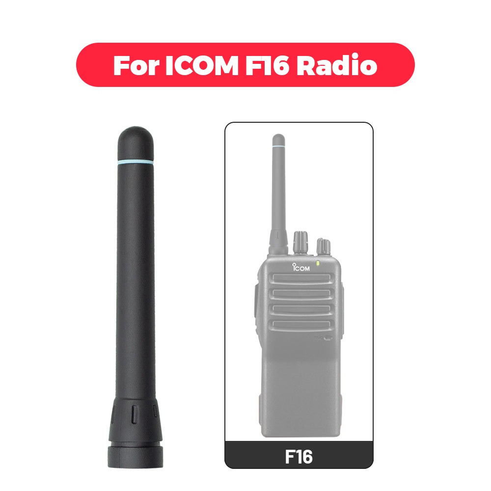 【T-20】เสาอากาศ Vhf 136-174MHz สําหรับวิทยุ Icom F16 FA-SC57VS F11 F11S F14 F14S - รูปที่ 2